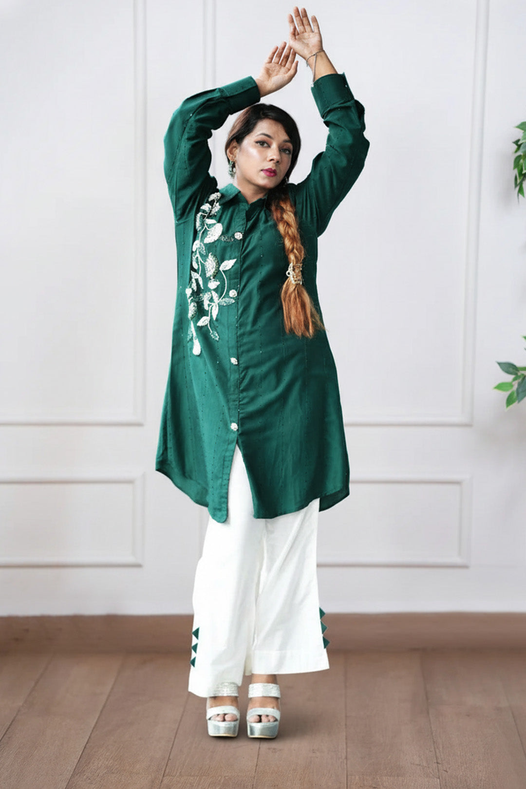 Emerald Charm Co-ord Set