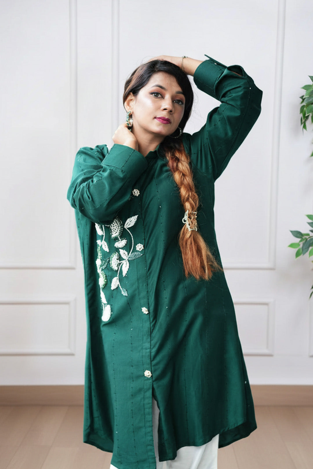 Emerald Charm Co-ord Set