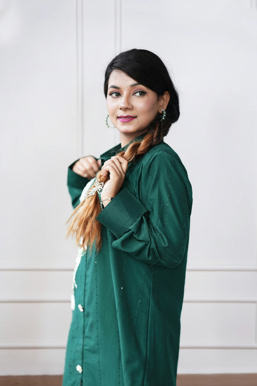 Emerald Charm Co-ord Set