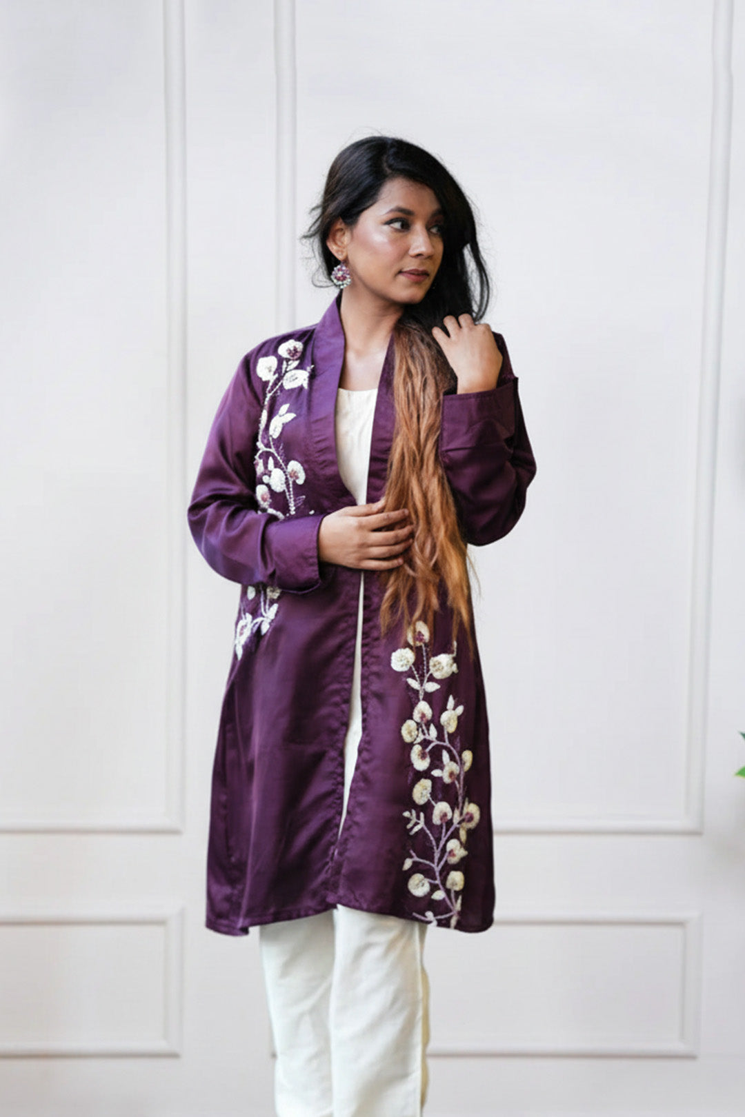 Plum Grace Jacket Set