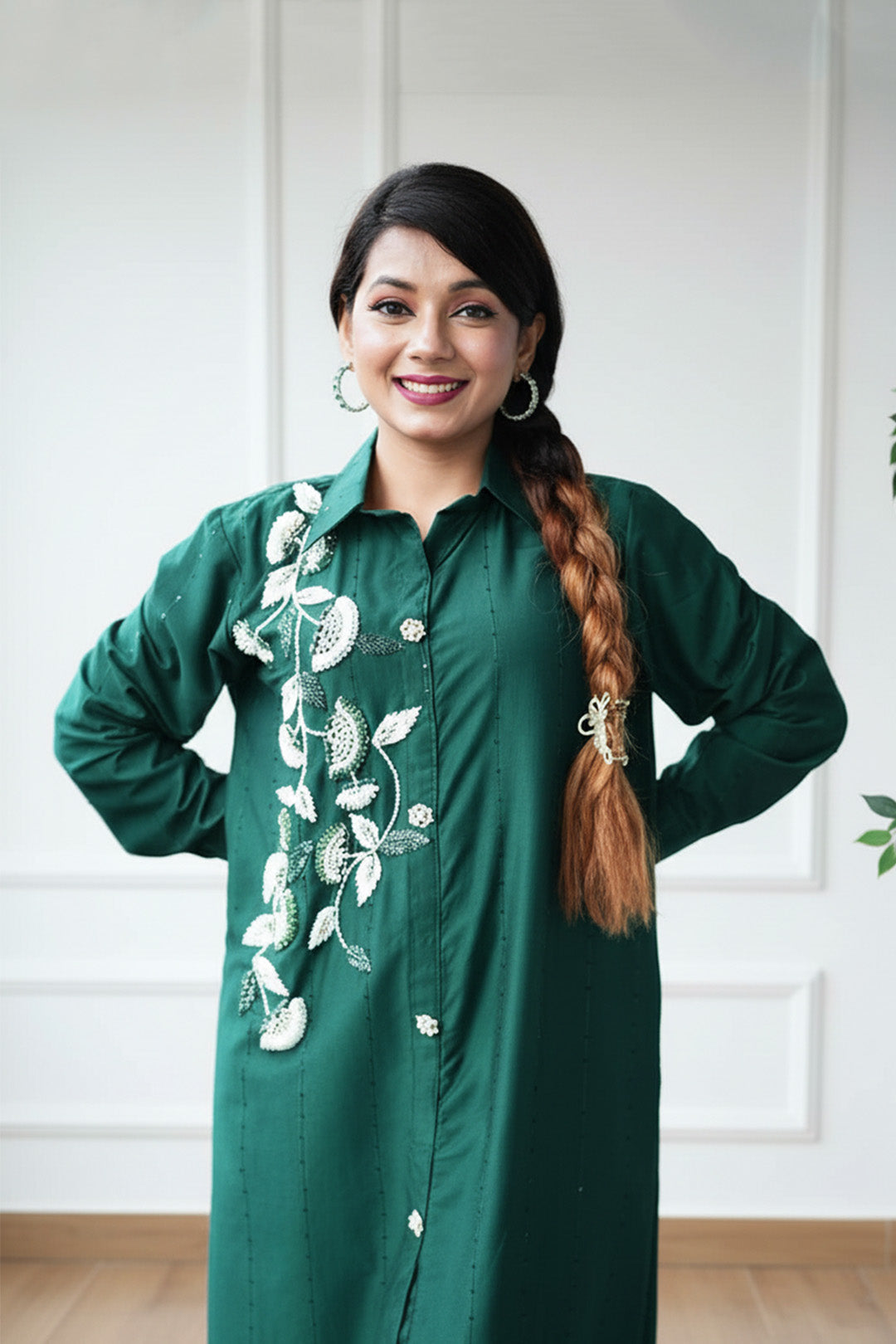 Emerald Charm Co-ord Set