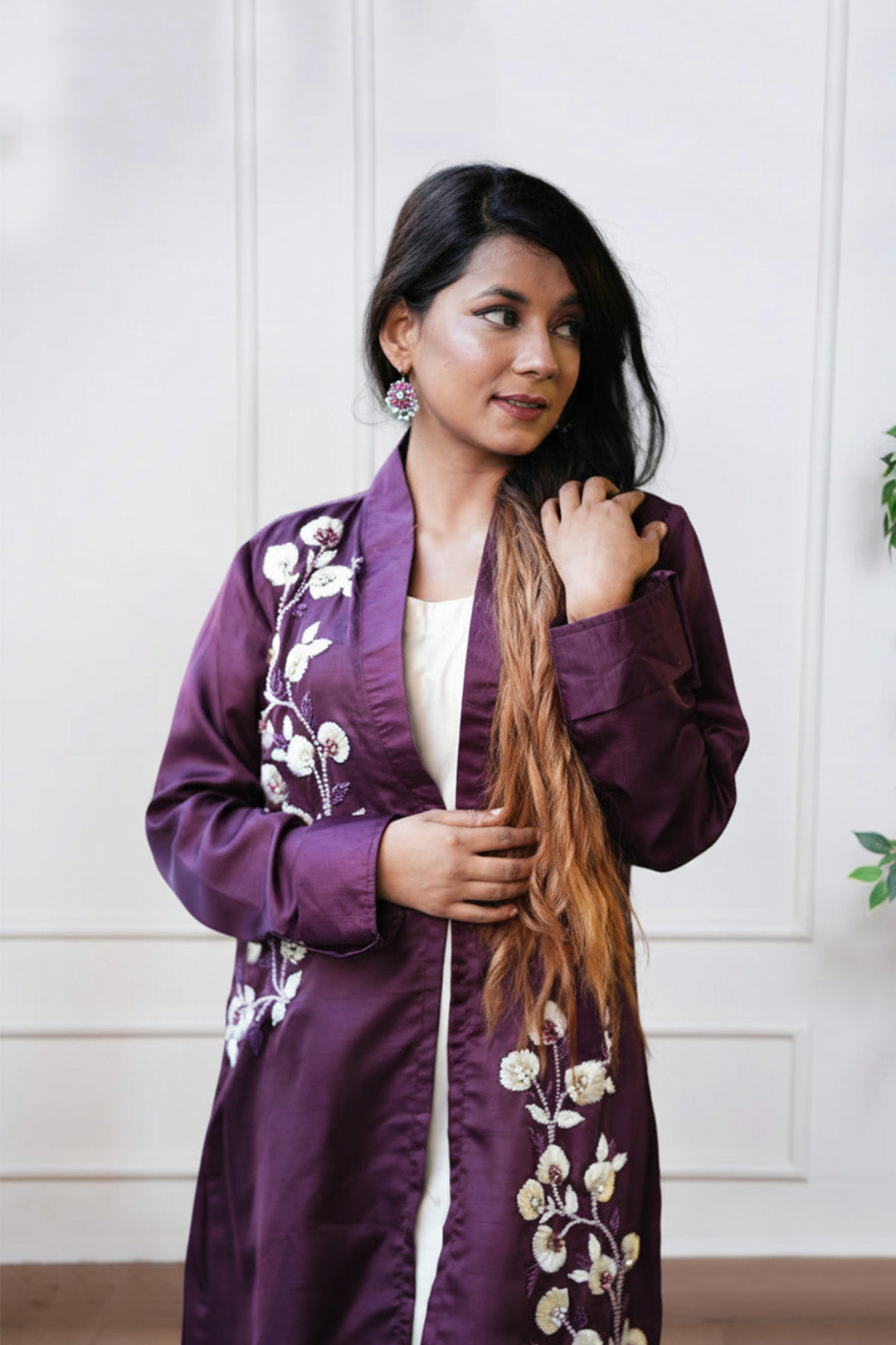 Plum Grace Jacket Set