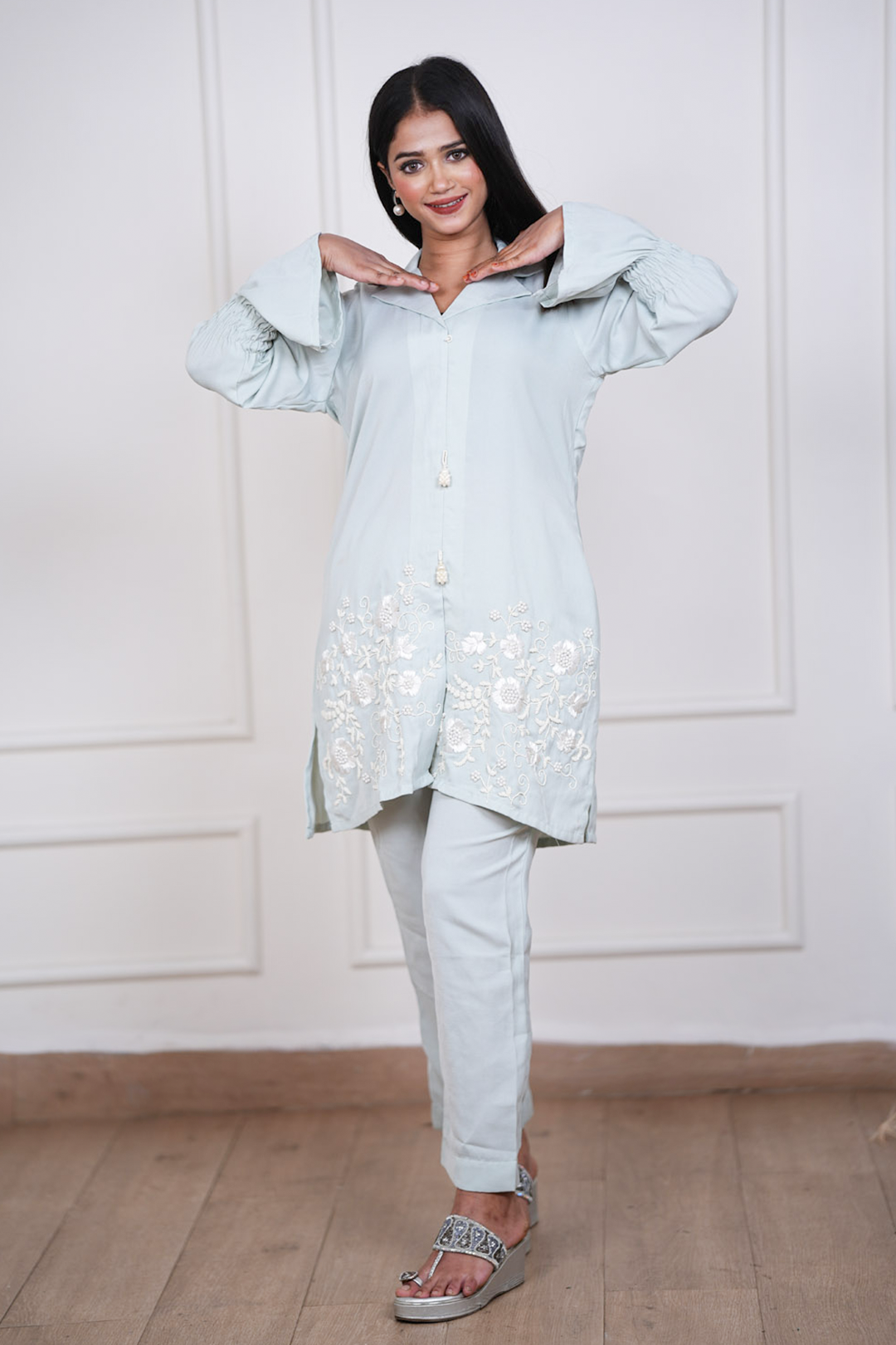 Celestia Mist Co-ord Set
