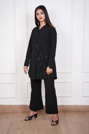 Astra Noir Handwork Coord Set