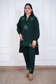 Emerald Nocturne Co-ord Set