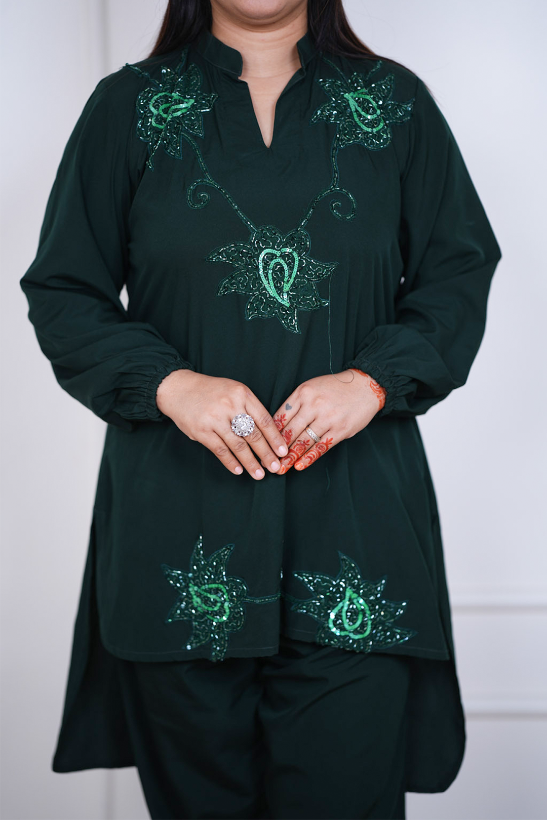 Emerald Nocturne Co-ord Set