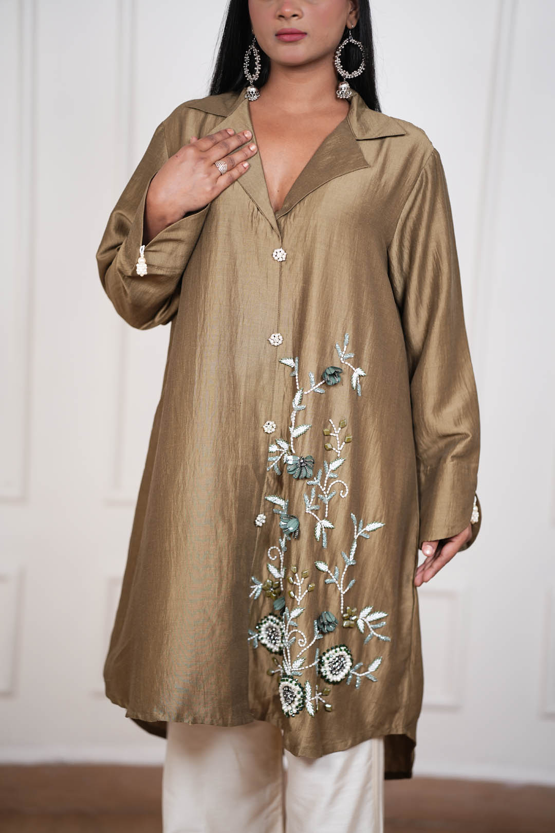 Bronze Fern Elegance Co-ord Set