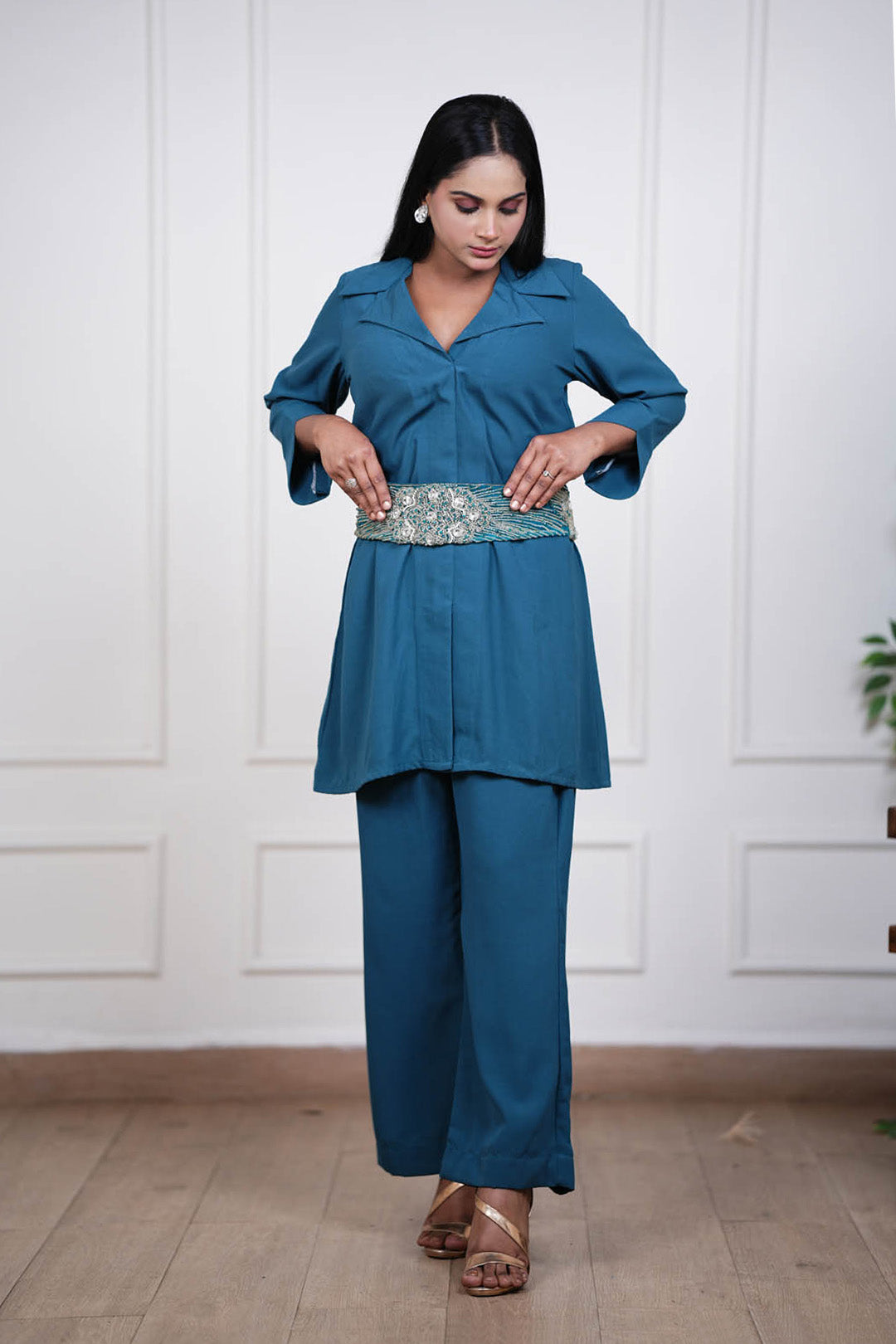 Teal Serenite Co-ord Set