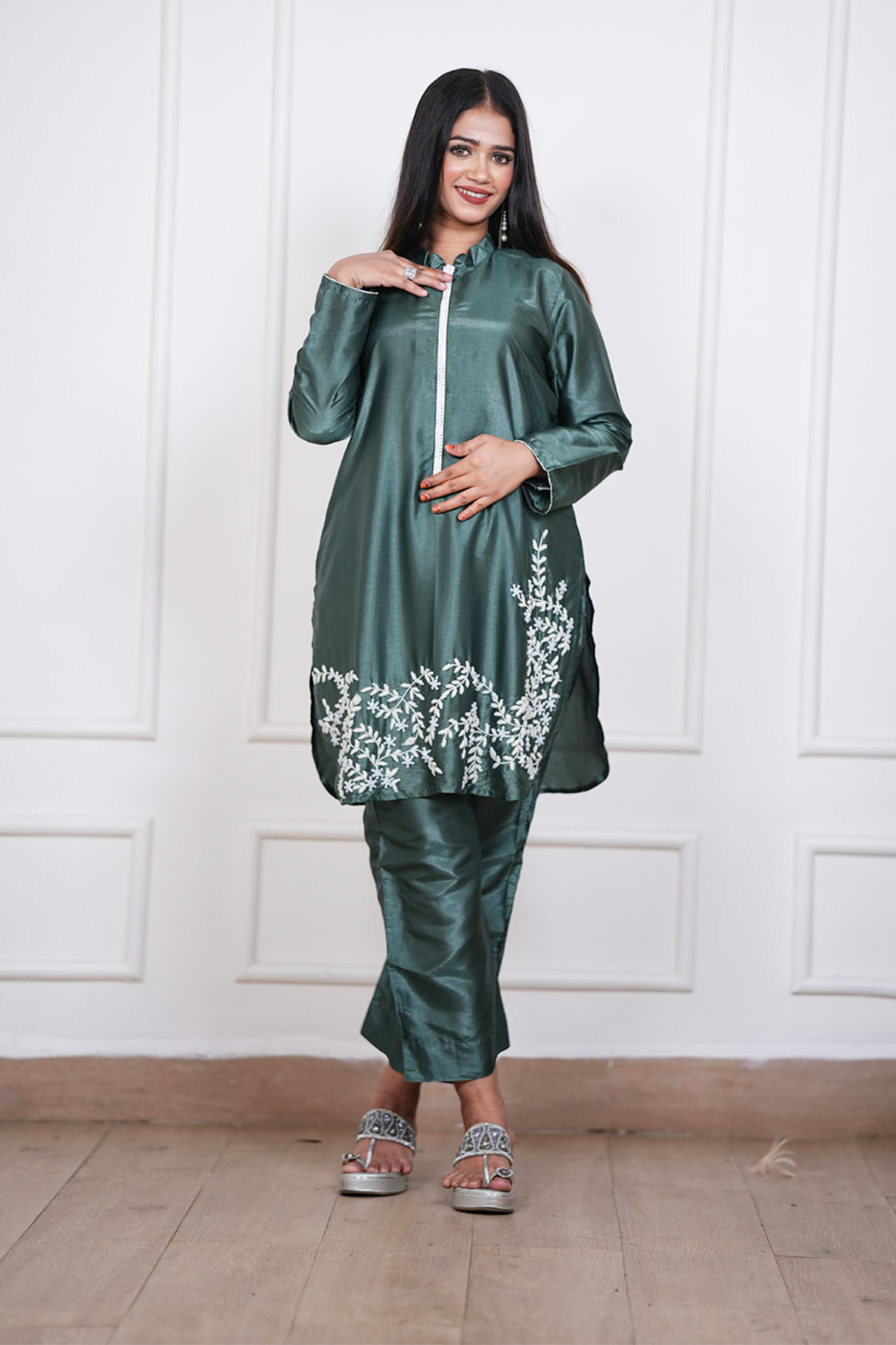 Eira Forest Bloom Handcrafted Coord Set