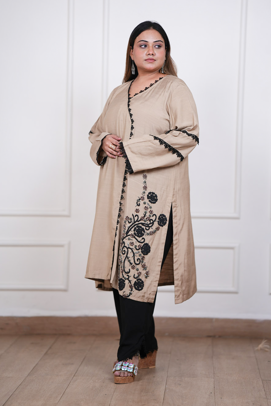 Beige Eclipse Co-ord Set