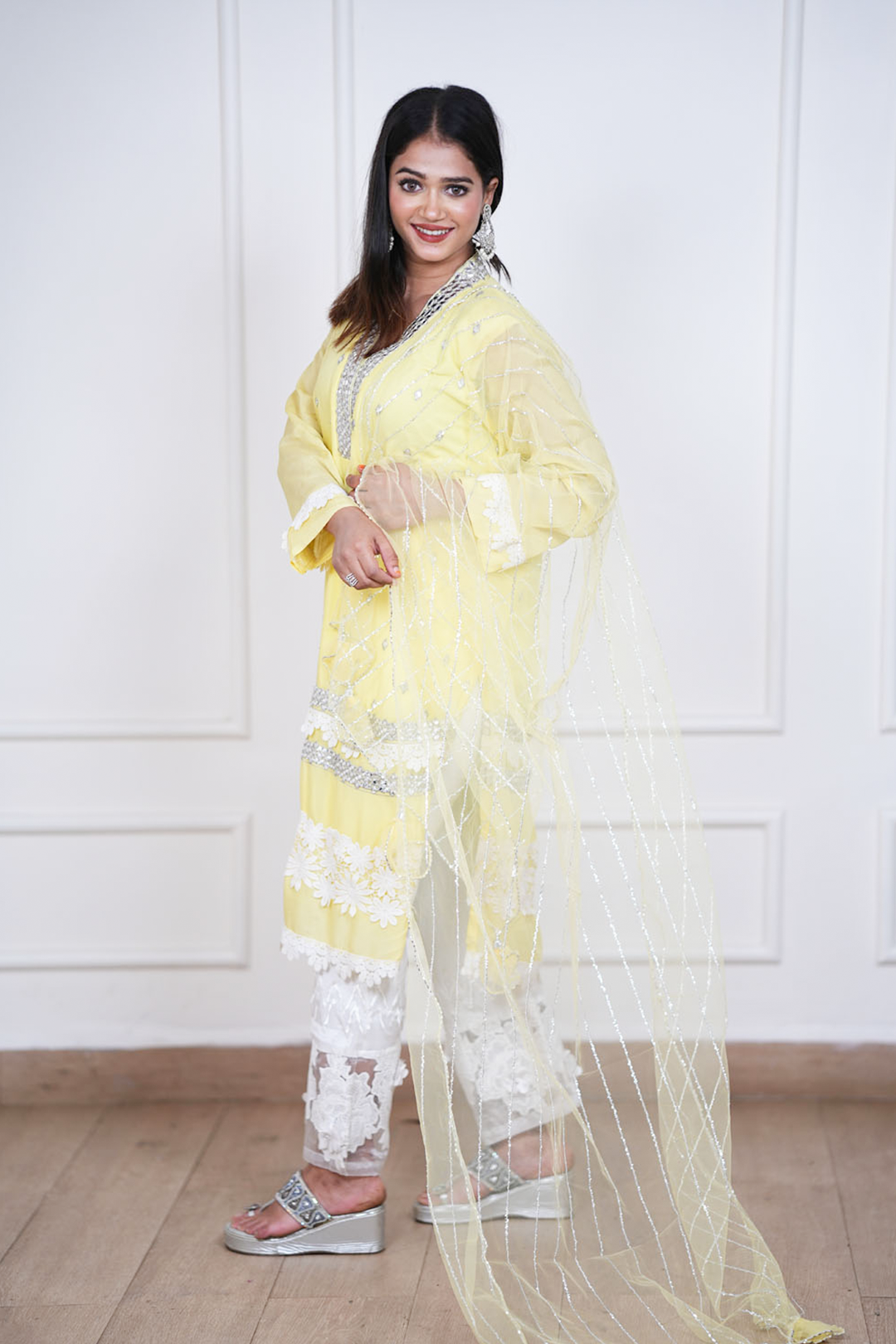 Zimal Silver Whisper Suit