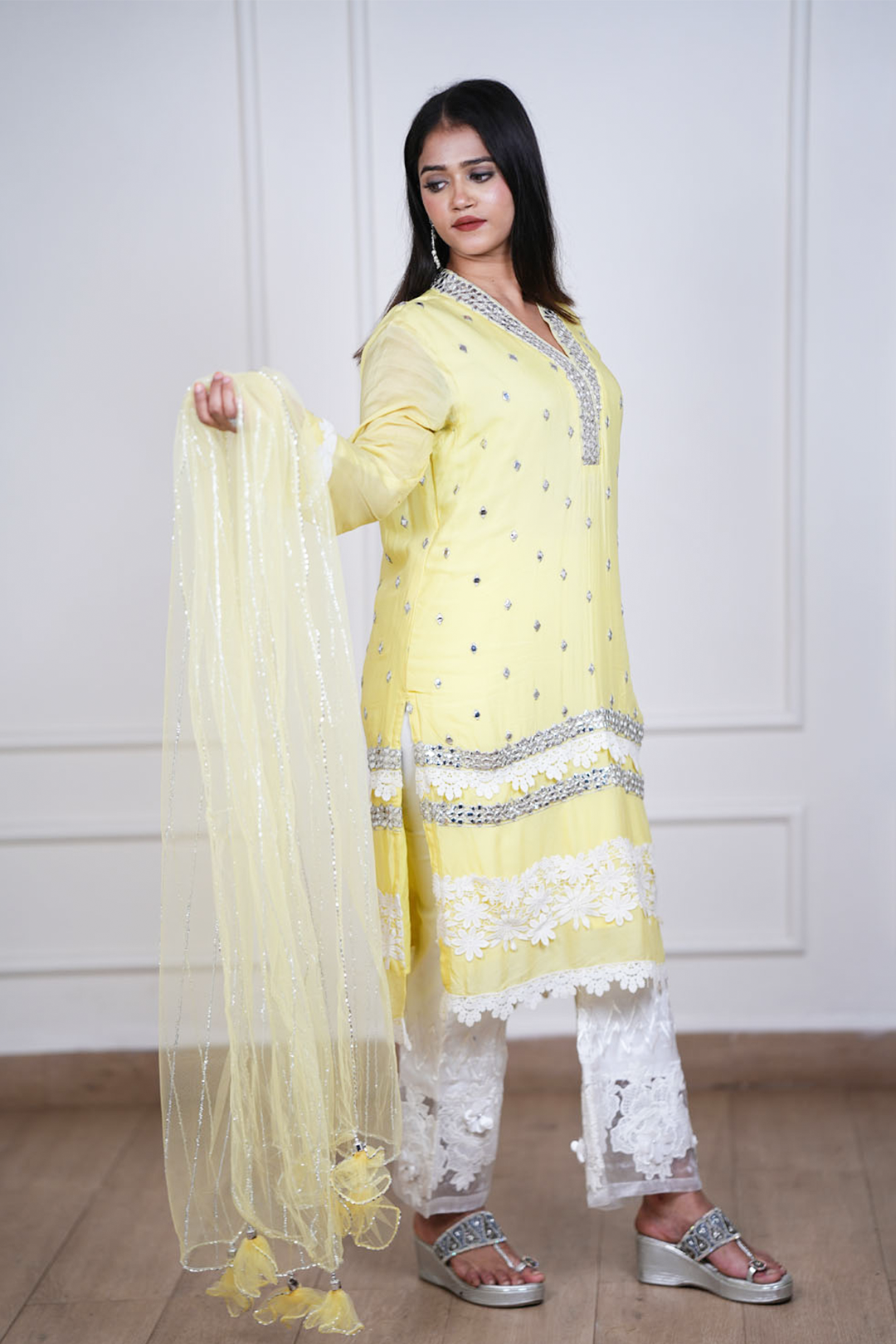 Zimal Silver Whisper Suit