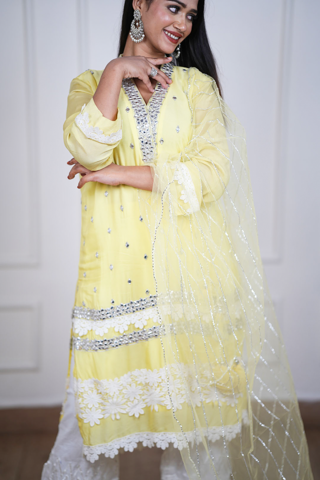 Zimal Silver Whisper Suit